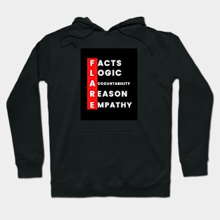 Motivational Words For Motivation and inspiration Facts Logic Accountability Reason Empathy Hoodie